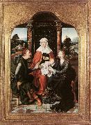 CLEVE, Joos van St Anne with the Virgin and Child and St Joachim gh oil painting picture wholesale